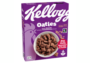 Sausās brokastis auzu kakao KELLOGG'S 360g