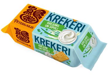 Krekeri PĒTERGAILIS krējuma sīpolu 72g
