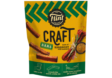 Grauzdiņi Craft sinepju kabanos FLINT 80g