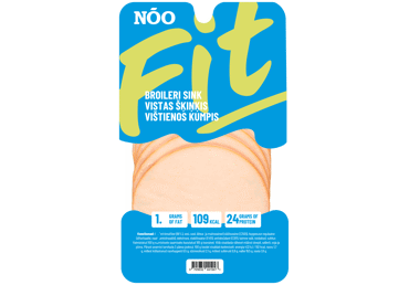 Karsti kūpināts cāļa šķiņķis Fit NOO 90g