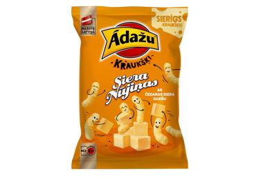 Kukurūzas nūjiņas ĀDAŽU siera 90g