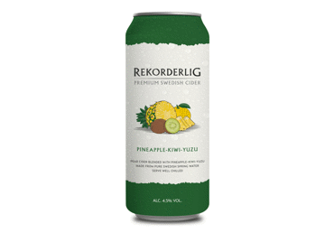 Sidrs REKORDERLING Ananasu-kivi 4,5% 0,5L sk.D