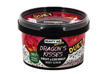 Ķermeņa skrubis BEAUTY JAR Dragon's Kisses 360g
