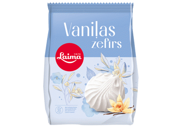 Zefīrs LAIMA vaniļas 200g