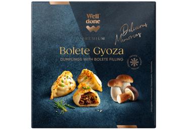 Pelmeņi Gyoza ar baravikām WELL DONE PREMIUM 400g