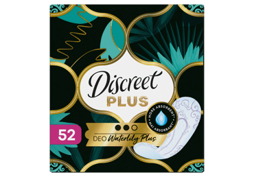 Ikdienas ieliktnīši DISCREET Waterlilly 52gab.