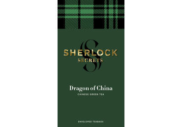 Zaļā tēja SHERLOCK SECRETS Dragon of China 22x1.8g
