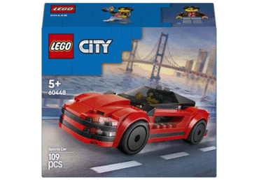 Konstruktors LEGO Sarkans sporta auto 60448