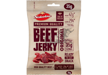 Liellopu gaļas uzkoda Beef Jerky NĀKOTNE 35g