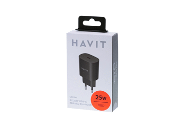 Ātrais lādētājs HAVIT 25 TYPE-C 25W
