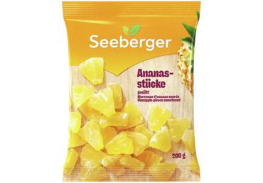 Ananasu gabaliņi SEEBERGER 200g