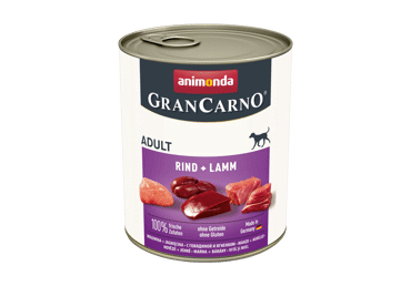 Kons.suņ.bar.GRAN CARNO liell/jēra 800g