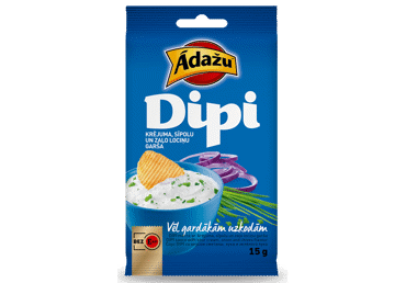 Mērcīte ĀDAŽU Dipi krējuma-sīpolu 15g