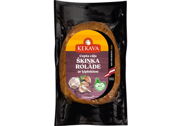 Cāļa šķiņķa rolāde ar ķiplokiem ĶEKAVA 400g