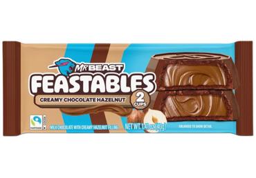 Šokolādes groziņi Hazelnut Cream FEASTABLES 40g