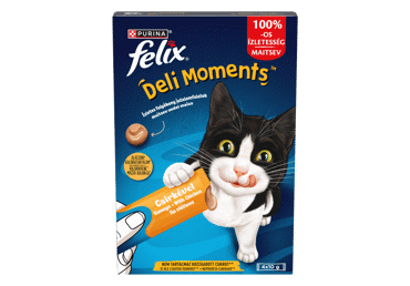 Papildbarība pieaugušam kaķim ar vistu FELIX 40g