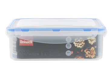Hermētisks trauciņš UNIWELL 1L