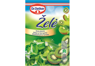 Kivių skonio želė DR. OETKER, 77 g Kivių skonio želė DR. OETKER, 77 g