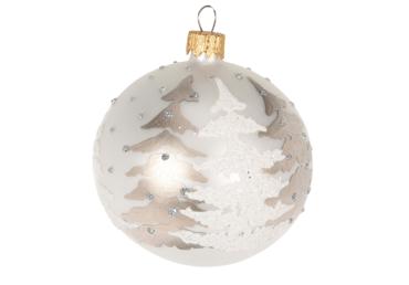 Ziemassvētku bumba,8cm, Ziemassvētku eglītes