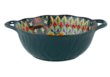 Bļoda ar rokturiem AURORA Boho 19cm