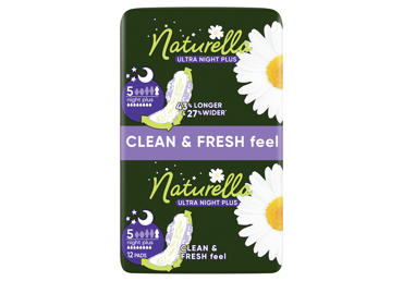 Higiēniskās paketes NATURELLA Ultra Night Plus 5 12gb