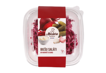 Biešu salāti ar marinētiem gurķiem MEISTARA MARKA 500g
