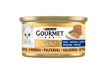 Kaķu konservi GOURMET GOLD pastēte ar tītara gaļu 85g - 2
