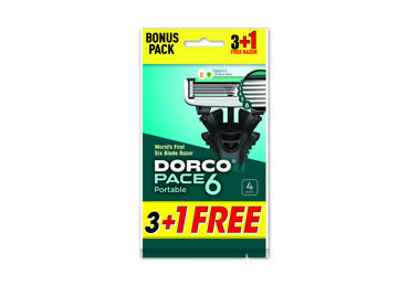 Vienreizējie skuvekļi DORCO Pace 6 vīr.4gab.