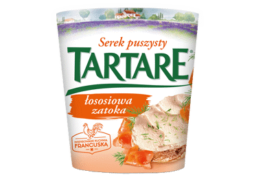 Krēmsiers TARTARE ar lasi un dillem 140g