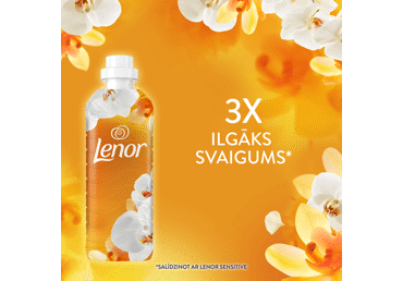 Veļas mīkstinātājs LENOR Gold Orchid 32m.r. 675ml - 3