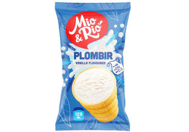 Saldējums MIO&RIO vaniļas plombīrs 65g