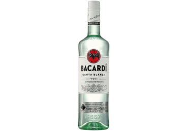 Rums BACARDI CARTA BLANCA 37,5% 0,7l