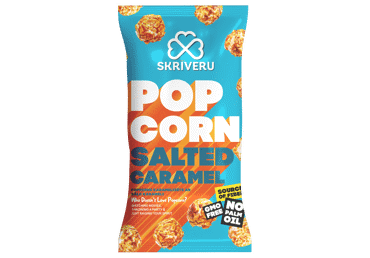 Popkorns ar sāļo karameli SKRĪVERU 80g