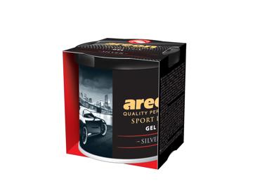 Auto aromātisks gels AREON Sport Lux Silver
