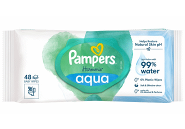 Mitrās salvetes PAMPERS Harmony PF 48gab.