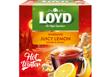 Zāļu tēja LOYD Warming ar citronu 20x2g