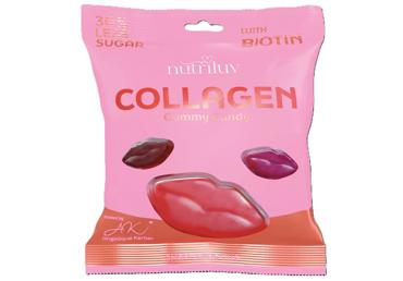 Kolagēna želejkonfektes NUTRILUV 75g