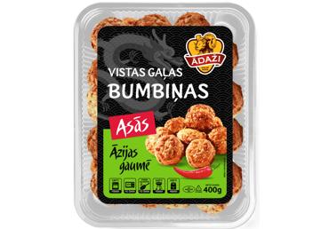 Vistas bumbiņas Āzijas gaumē ĀDAŽI 400g