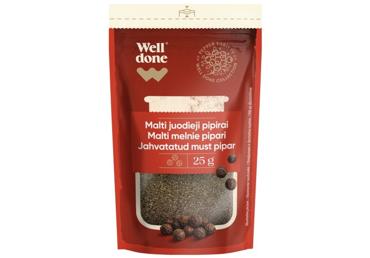Malti melnie pipari WELL DONE 25g
