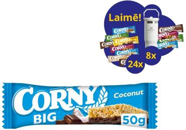 Musli batoniņš CORNY Big kokosriekstu 50g - 1