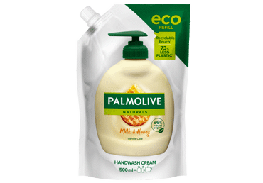 Šķidrās ziepes PALMOLIVE MILK&HONEY rezerve 500ml