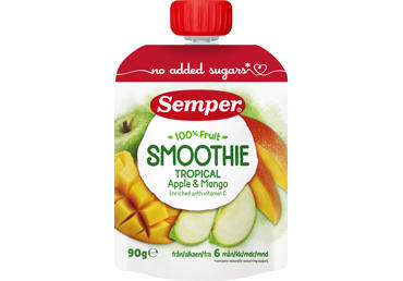 Smūtijs SEMPER ābolu mango 6+ 90g