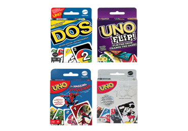 Spēle UNO ar divpusējām kartēm - 3