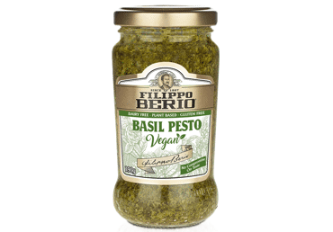 Vegānu pesto FILIPPO BERIO bazilika 190g