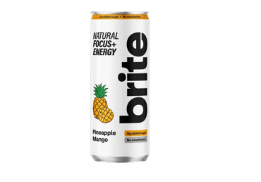 Enerģijas dzēriens BRITE ananasu-mango 0,33L D