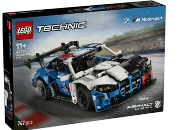 Konstruktors LEGO BMW M4 GT3 EVO auto 42226