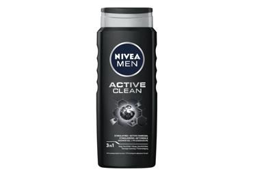 Dušas žel.NIVEA Men Active Clean 500ml