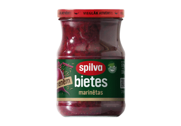 Marinētas bietes SPILVA ar ķimenēm 570g