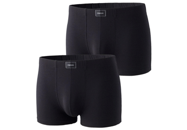 Vīriešu apakšbikses FRIENDS 2gab 54.izmērs melnas
