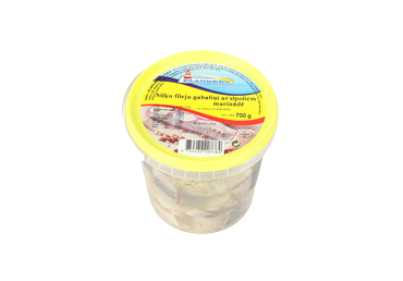 Siļķu filejas gabaliņi sīpolu marinādē ELANDERS 700g - 3